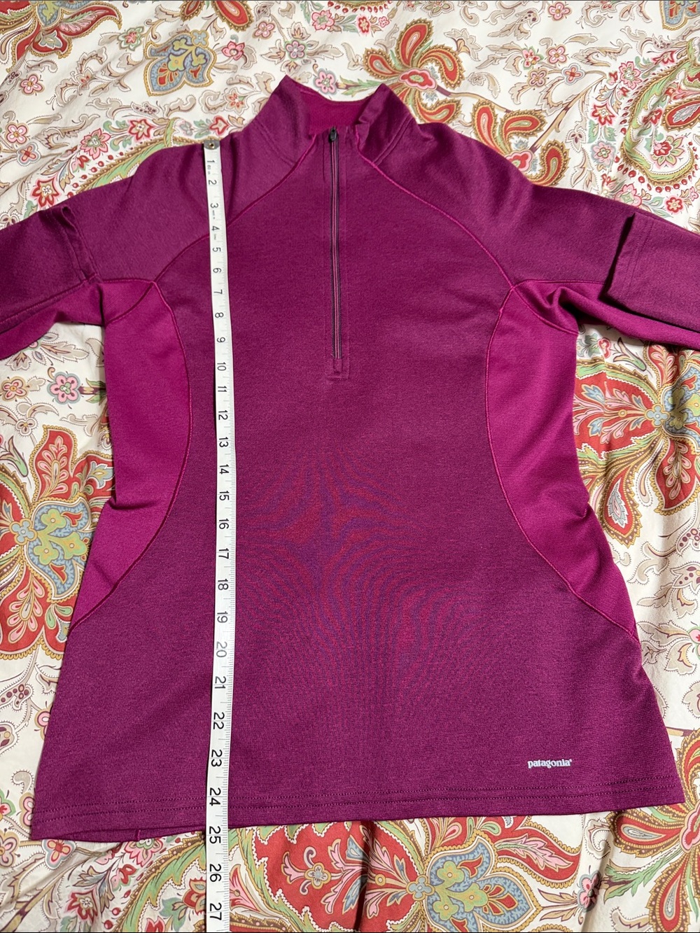 PATAGONIA Capilene Midweight Quarter Zip Baselayer Pullover - Picture 6 of 6